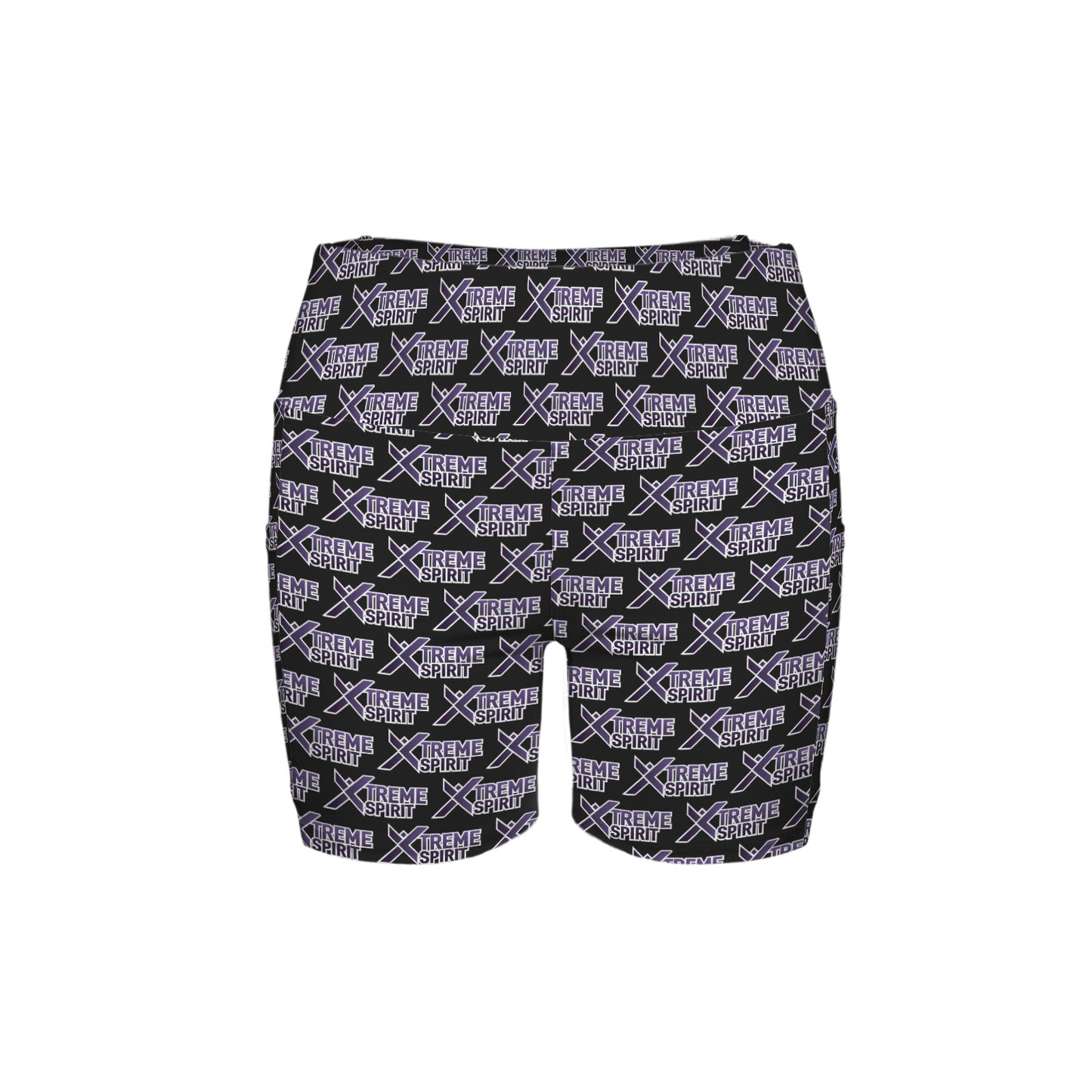 High Waist Deep Pockets Yoga Shorts