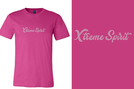 Rhinestones Xtreme Spirit 1-color stones Unisex t-shirt